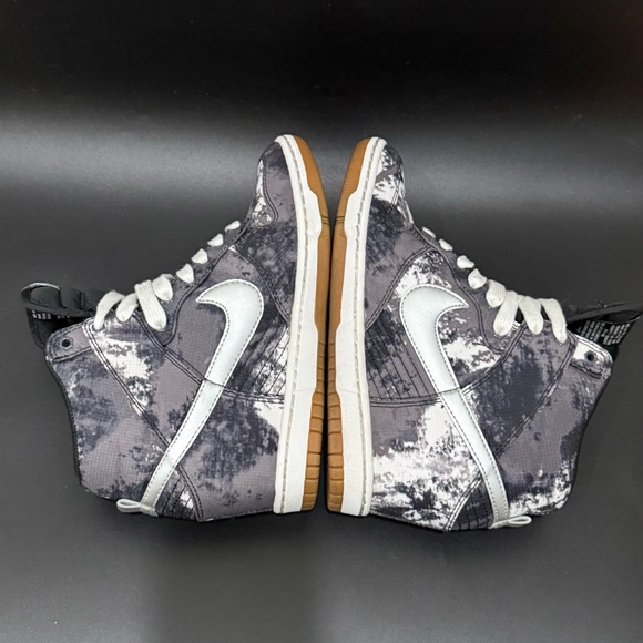 NIKE 543258-004 Dunk Sky Hi Printed Tie Dye Hidden Wedge Women's Sneakers Size 6 - Picture 6 of 15